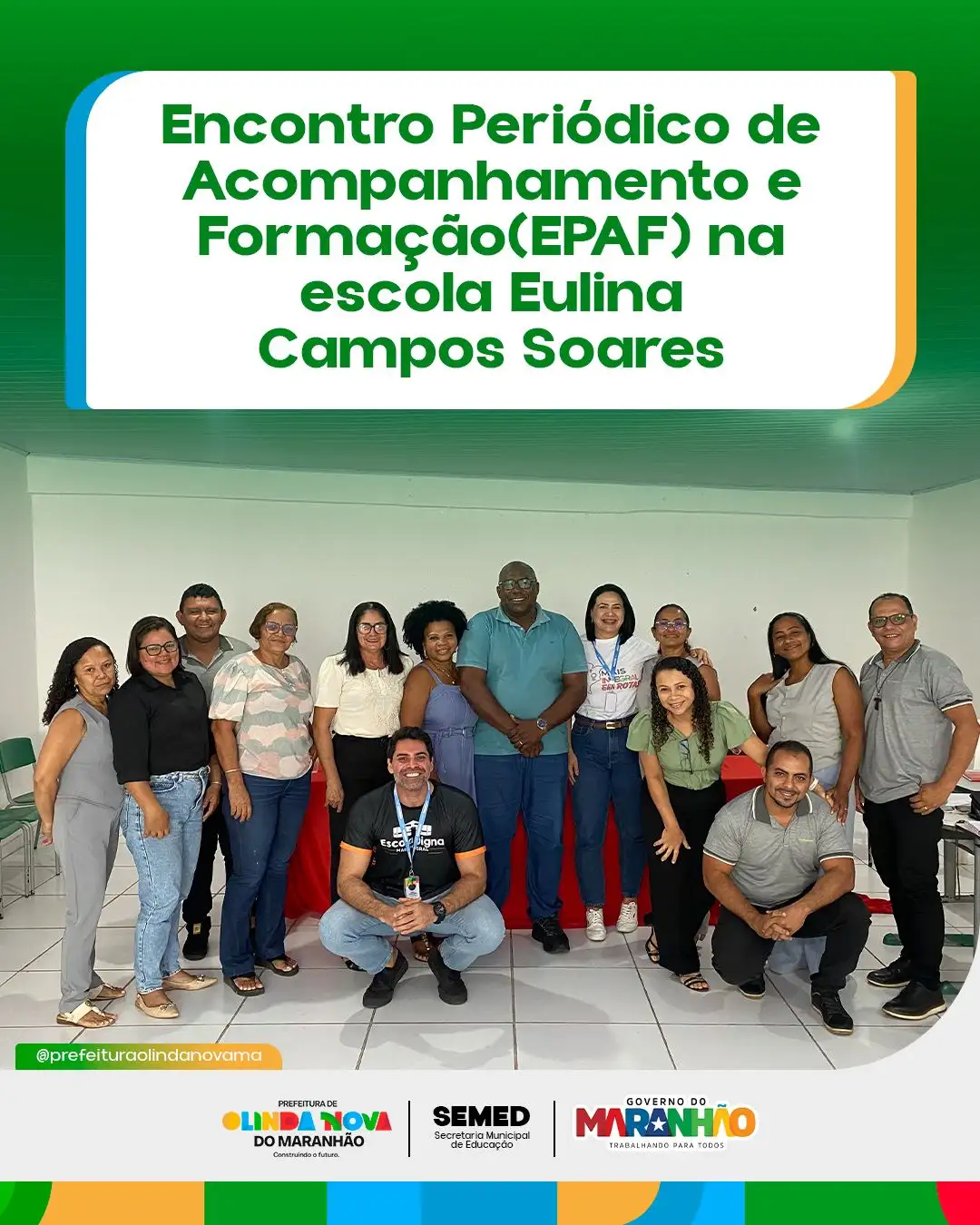 Secretaria Municipal de Educação realiza mais uma edição do EPAF em Olinda Nova
