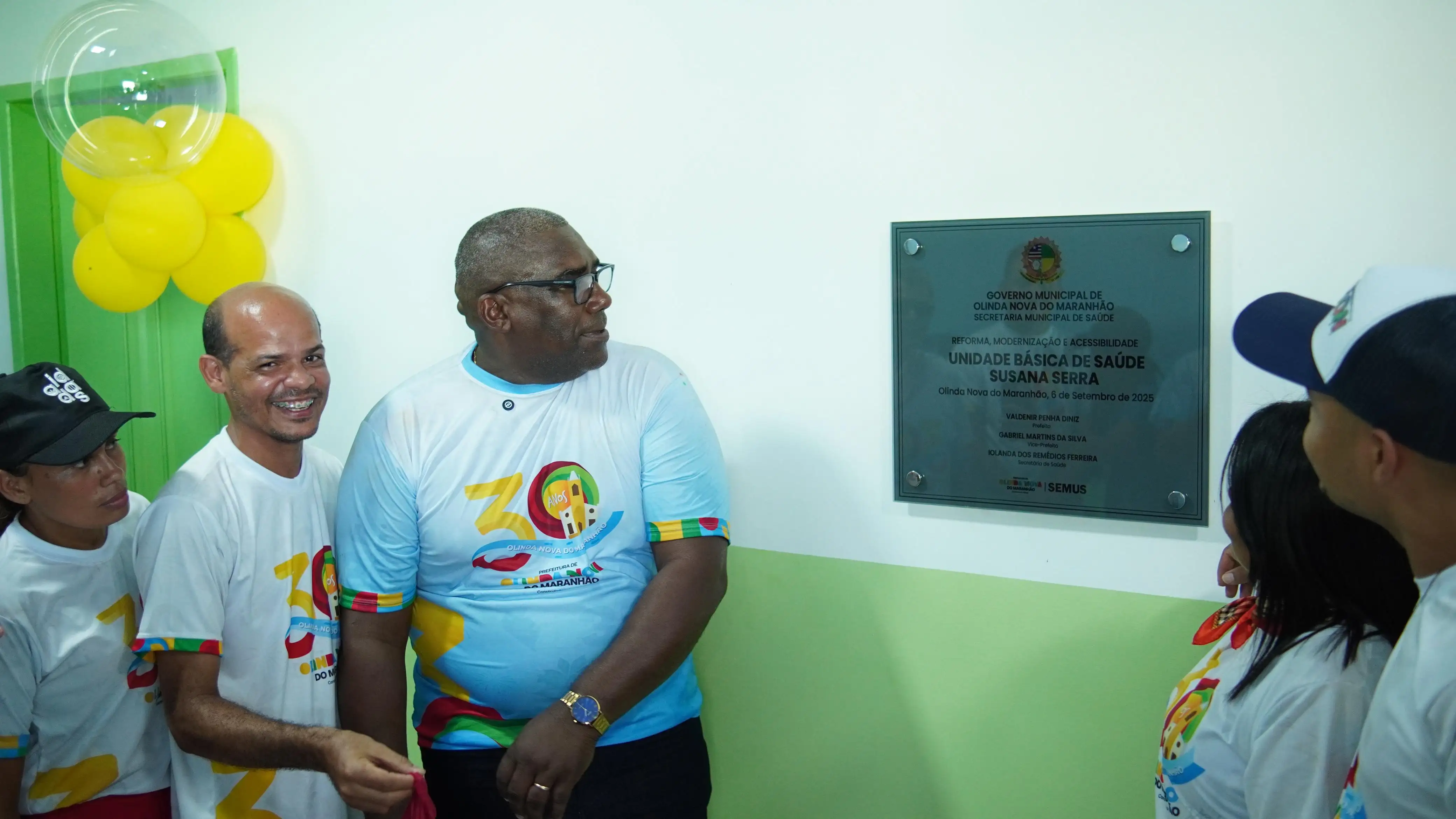 Prefeitura de Olinda Nova do Maranhão inaugura UBS Julião Carneiro em Sorocaba e reforça compromisso com a saúde